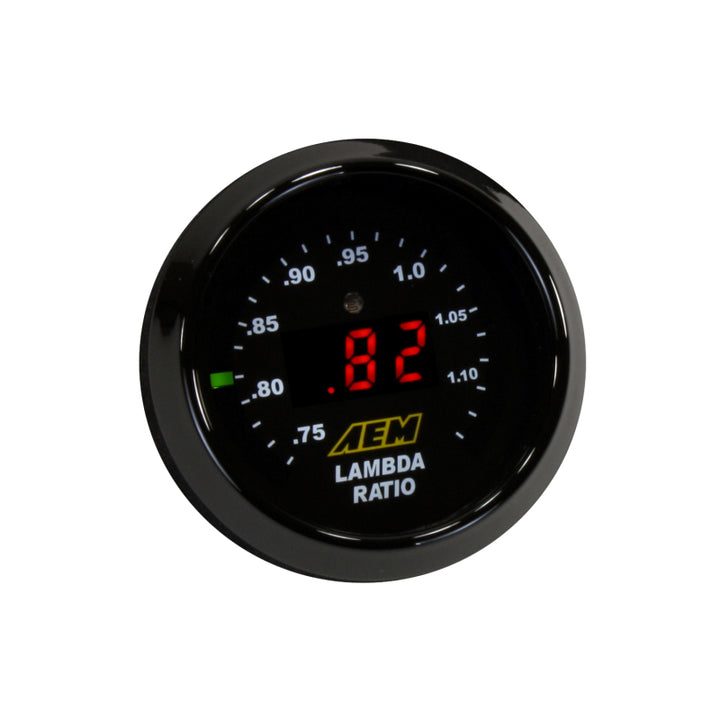AEM Digital Wideband UEGO Gauge w/o Sensor - Bull Strap