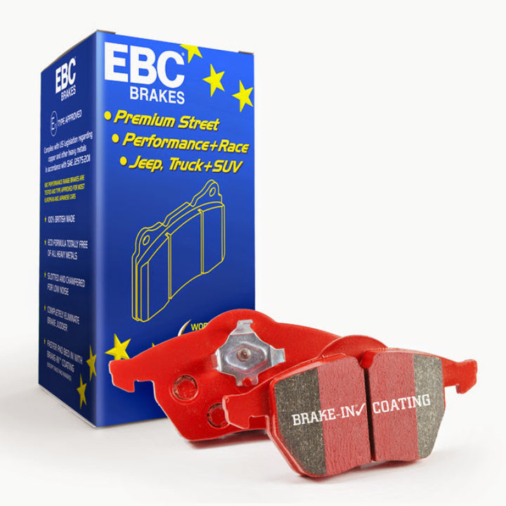 EBC Brakes Redstuff Ceramic Brake Pads - Bull Strap