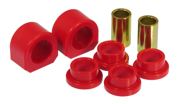 Prothane 81-87 GM 4wd Front Sway Bar Bushings - 1 1/4in - Red - Bull Strap