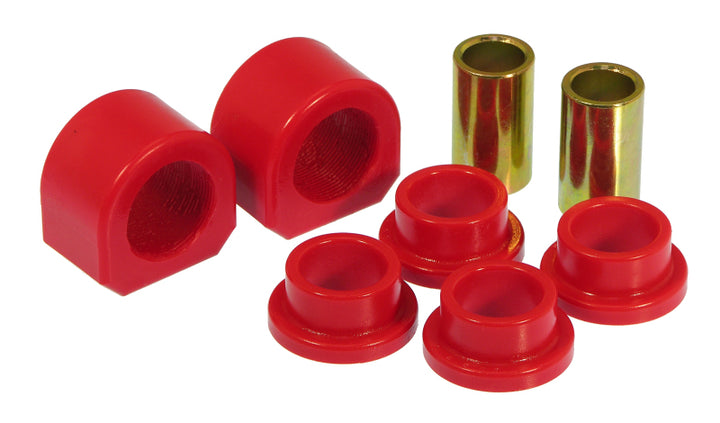 Prothane 81-87 GM 4wd Front Sway Bar Bushings - 1 1/4in - Red - Bull Strap
