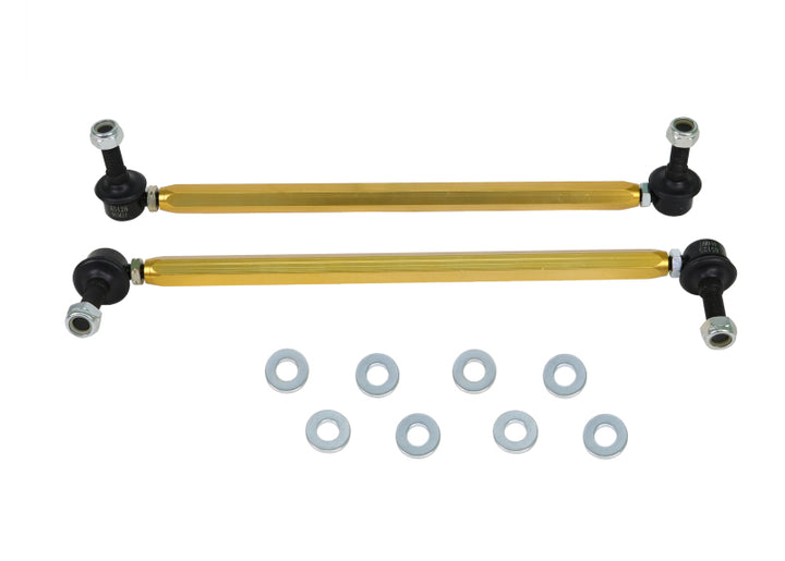 Whiteline 10-16 Hyundai Genesis Coupe Front Sway Bar Links - Bull Strap