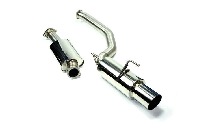 ISR Performance GT Single Exhaust - Nissan Z RZ34 - Bull Strap