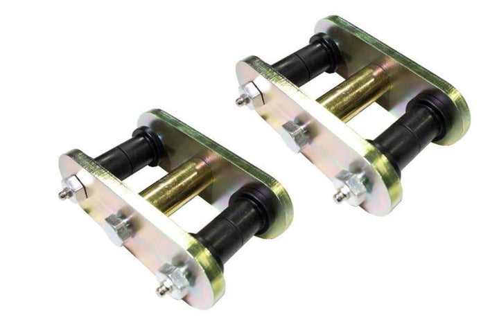 Fishbone Offroad 76-86 Jeep CJ-7 Front Greasable Shackles - Bull Strap