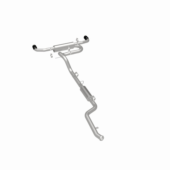 MagnaFlow 24-26 Ineos Grenadier Overland Series Black Chrome Cat-Back Performance Exhaust System - Bull Strap