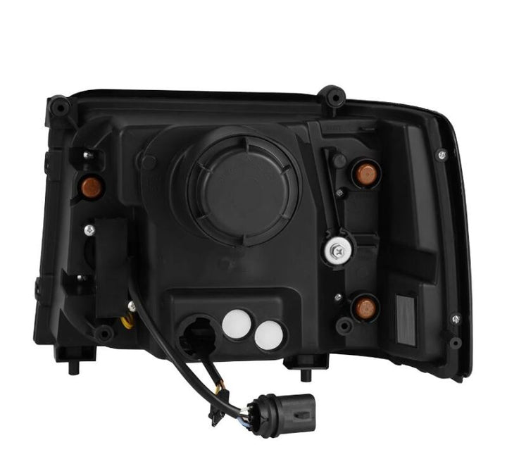 AlphaRex 92-96 Ford F Series - LUXX-Series Projector Headlights - Bull Strap