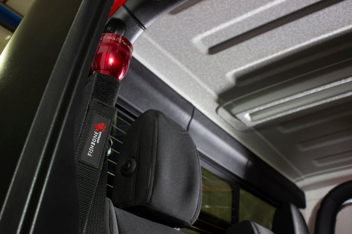Fishbone Offroad Roll Bar Flashlight Holder - Bull Strap