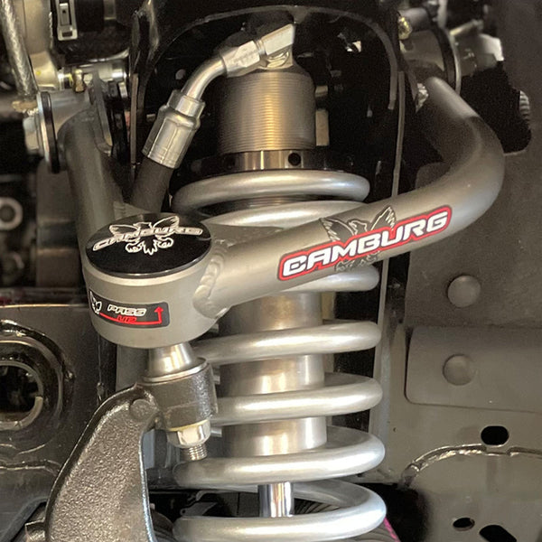 Camburg Ford Bronco 21-23 1.25in Performance Uniball Upper Arms (w/Covers) - Bull Strap