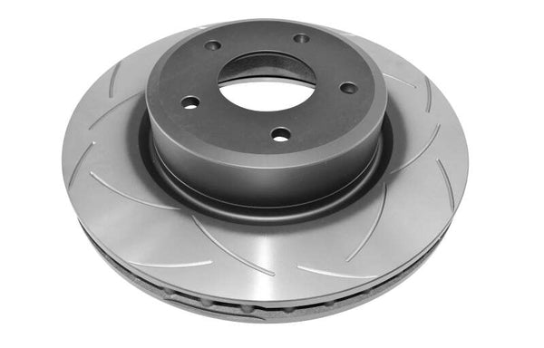 DBA 2005 Pontiac GTO T-Slot Uni-Directional Front Slotted Rotor - Bull Strap