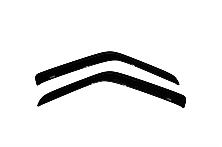 AVS 85-05 Chevy Astro Ventvisor Outside Mount Window Deflectors 2pc - Smoke - Bull Strap