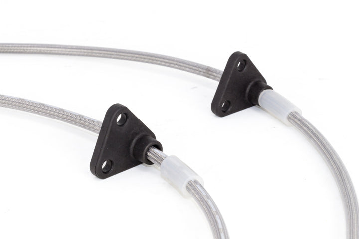 Goodridge 89-91 Honda Civic/CRX (w/Rear Drum) Stainless Steel Brake Line Kit - Bull Strap