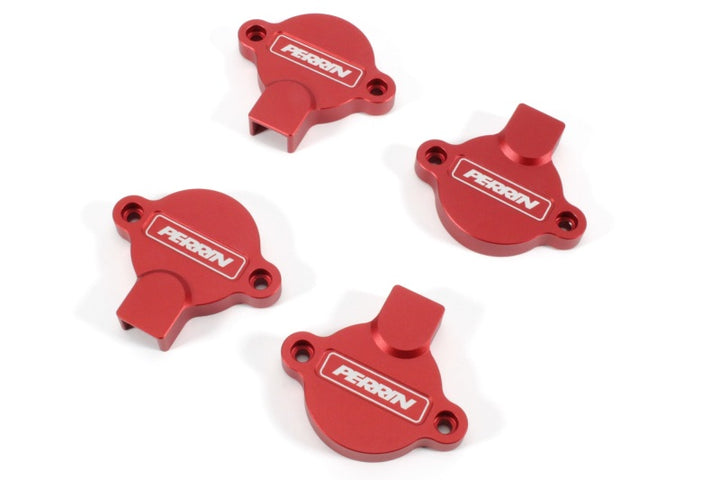 PERRIN 13-25 Subaru BRZ / Scion FR-S / Toyota 86 & GR86 Cam Solenoid Cover - Red - Bull Strap