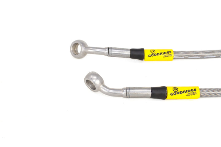 Goodridge 09-15 Nissan Maxima Stainless Steel Brake Line Kit - Bull Strap