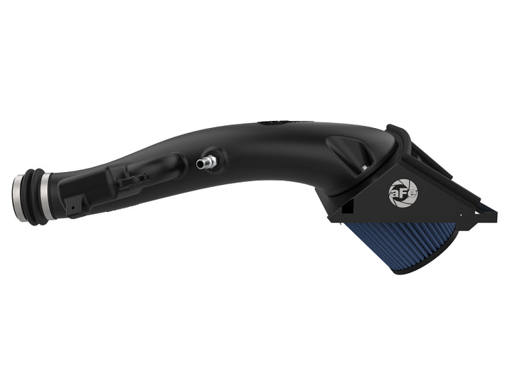 aFe Magnum FORCE Stage-2 Pro 5R Cold Air Intake System 2018 Ford F-150 V6-3.3L - Bull Strap
