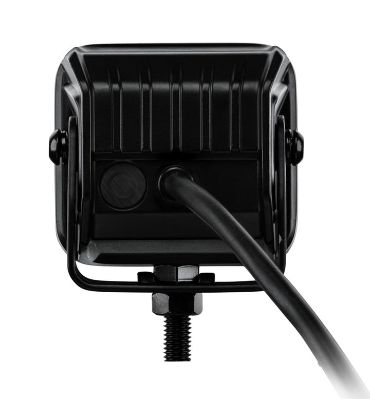 Hella Universal Black Magic 2.7in L.E.D. Cube Kit - Flood Beam - Bull Strap