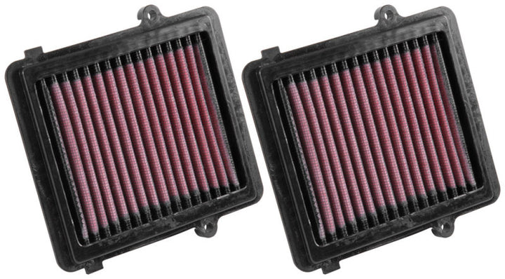 K&N 16-17 Honda CRF1000L Africa Twin 998 Replacement Drop In Air Filter (2 Per Box) - Bull Strap