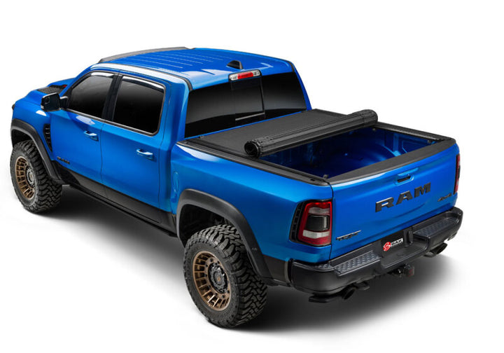 BAK 22-24 Toyota Tundra Revolver X4s 5.6ft Bed w/T-Slot Rails - Bull Strap
