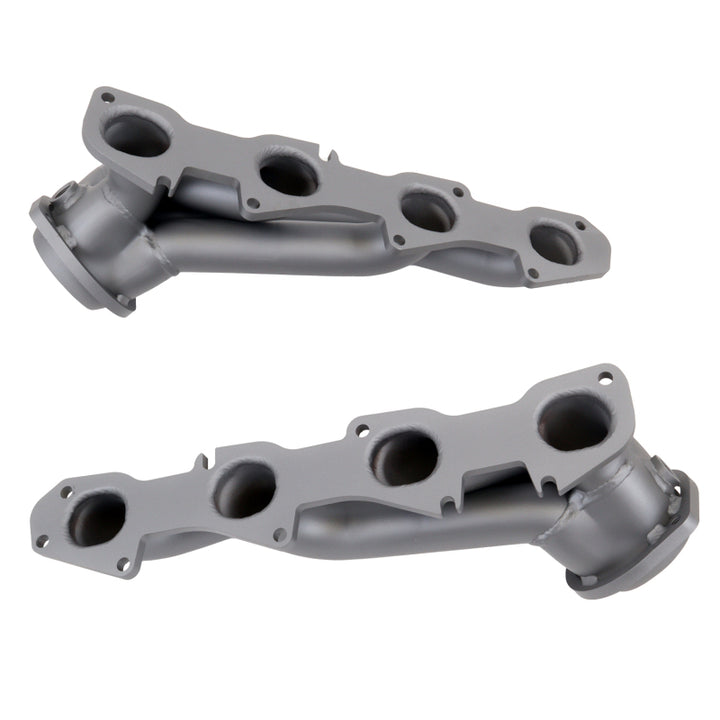 BBK 09-20 Dodge Challenger Hemi 5.7L Shorty Tuned Length Exhaust Headers - 1-3/4in Titanium Ceramic - Bull Strap
