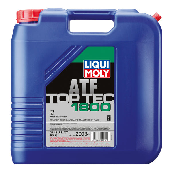 LIQUI MOLY 20L Top Tec ATF 1800 - Bull Strap