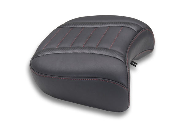 Mustang 23-25 Harley CVO Rd Glide Std, Str Glide and Rd Glide, Deluxe Touring Wide Passenger Black - Bull Strap