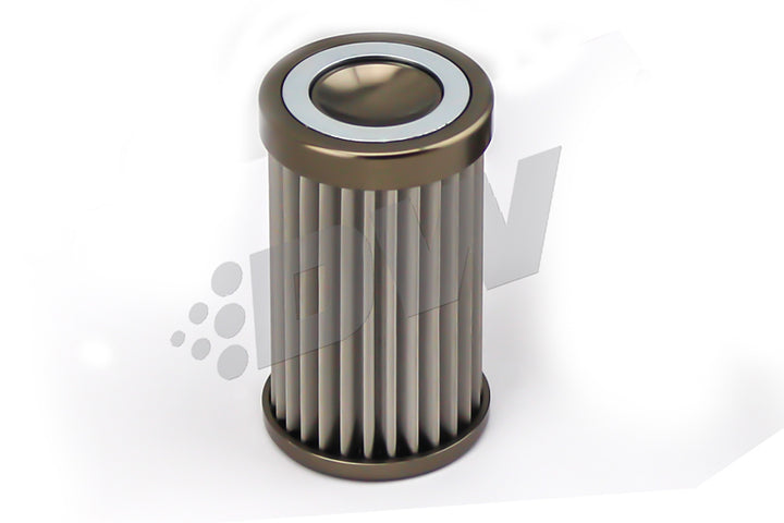DeatschWerks Stainless Steel 10 Micron Universal Filter Element (fits 110mm Housing) - Bull Strap