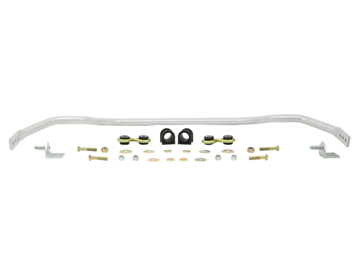 Whiteline 84-96 Nissan 180SX / 1/88-12/91 Silvia Front 27mm Heavy Duty Adjustable Sway Bar - Bull Strap