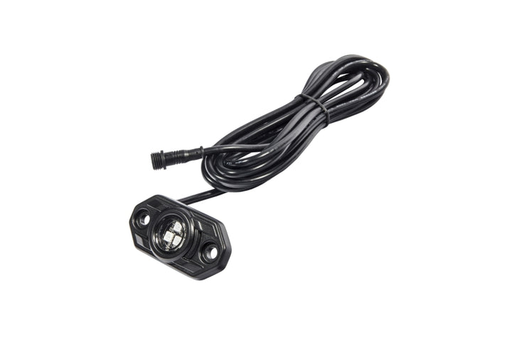 KC HiLiTES C-Series RGB LED Rock Light Kit (Incl. Wiring) - Set of 6 - Bull Strap