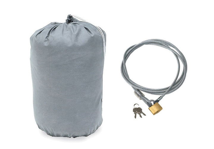 Rampage 2004-2006 Jeep Wrangler(TJ) LJ Unlimited Car Cover - Grey - Bull Strap