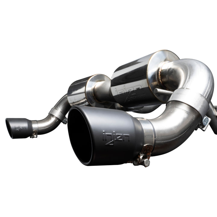Injen 21-22 Ford Bronco L4-2.3L Turbo/V6-2.7L Twin Turbo  SS Cat-Back Exhaust - Bull Strap