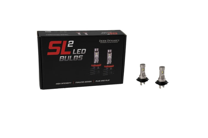 Diode Dynamics H7 White SL2 LED Bulbs (pair) - Bull Strap