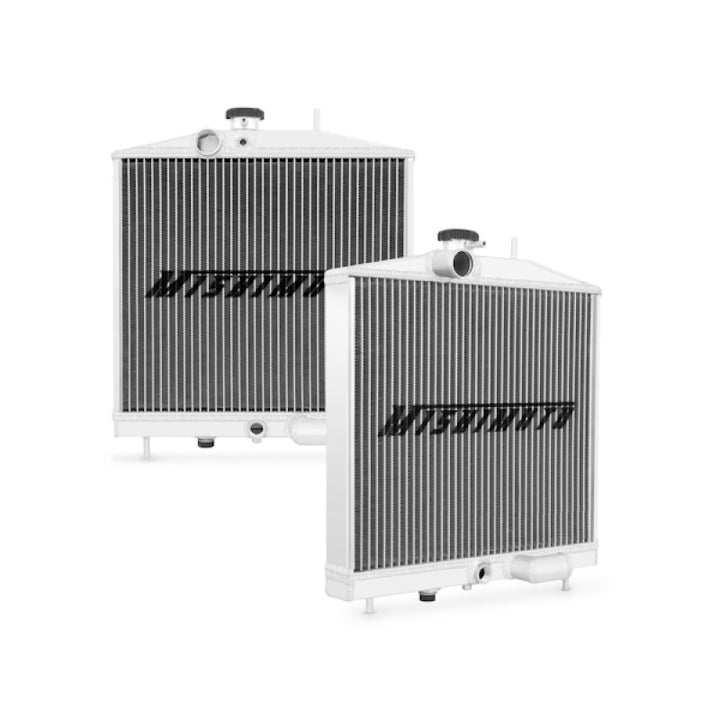 Mishimoto 96-00 Honda Civic K-Series Swap Aluminum Radiator - Bull Strap