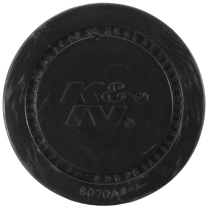 K&N Steel Base Crankcase Vent Filter .5in Vent OD x 2in OD x 1.5in Height - Bull Strap