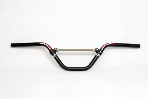 Renthal Moto 24 BMX Handlebar - Black/Aluminum Gold - Bull Strap