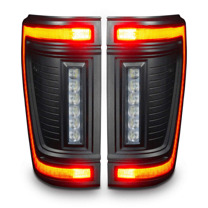 Oracle Lighting 21-24 Ford F-150 Flush Style LED Tail Lights - Bull Strap