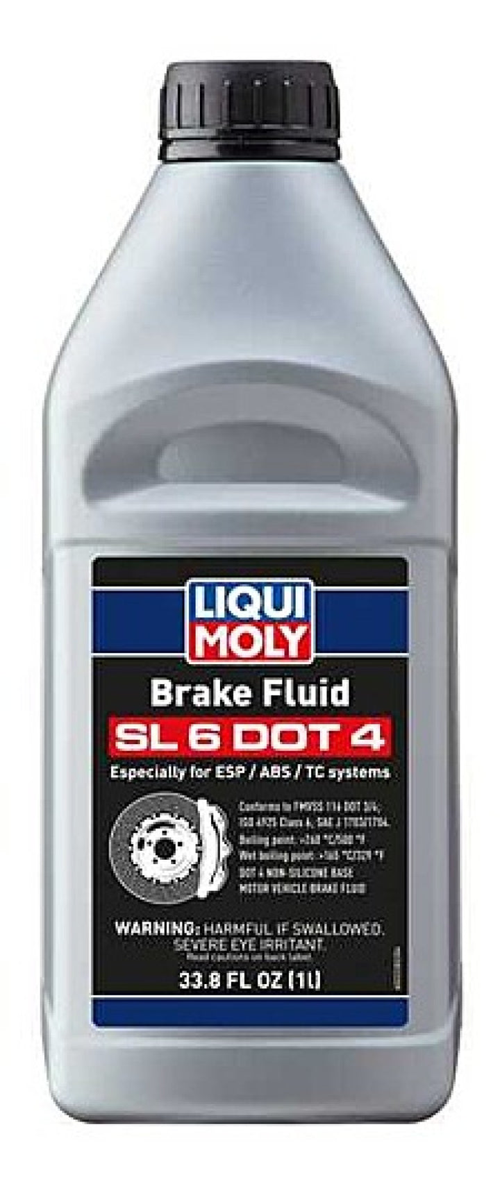 LIQUI MOLY 1L Brake Fluid SL6 DOT 4 - Bull Strap