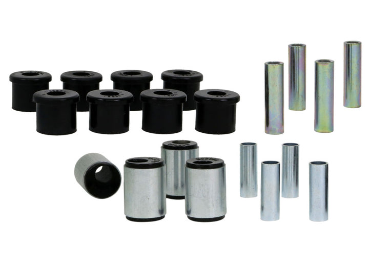 Whiteline 90-05 Mazda Miata (NA/NB Chassis) Front Control Arm Bushing Kit - Bull Strap