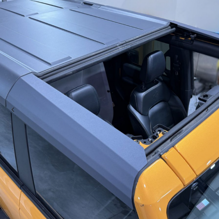 Rock Slide Engineering 21-23 Ford Bronco Roof Trim Pieces Rear Doors - Bull Strap