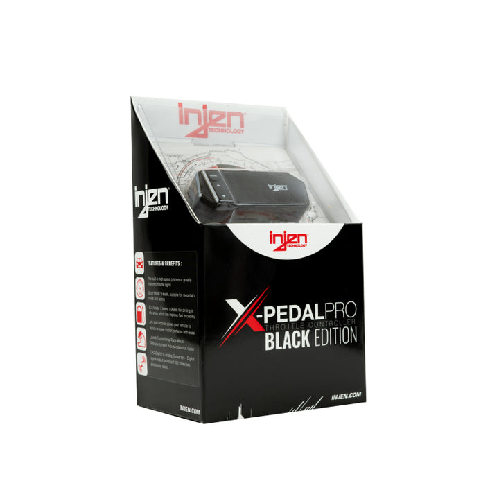 Injen 09-20 Nissan 370Z/370Z Nismo / 08-13 Infiniti G37 X-Pedal Pro Black Edition Throttle Controlle - Bull Strap