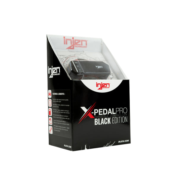 Injen 17-19 Honda Civic Type R / 13-17 Honda Accord 2.4L X-Pedal Pro Black Edition Throttle Controll - Bull Strap