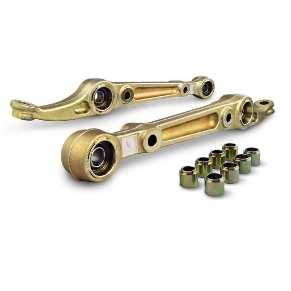 Skunk2 92-95 Honda Civic Front Lower Control Arm w/ Spherical Bearing (CX/DX/EX/LX/Si/VX) - Bull Strap
