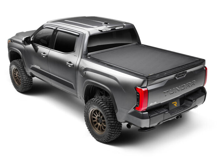 BAK 22-24 Toyota Tundra Revolver X4s 5.6ft Bed w/T-Slot Rails - Bull Strap