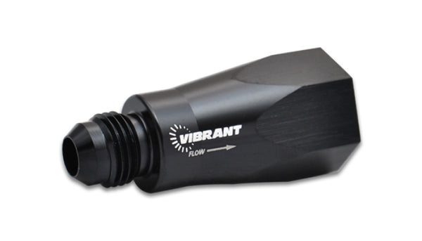 Vibrant -12AN Male  to Female -12ORB Inline Check Valve - Bull Strap