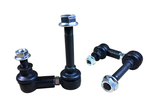 Whiteline 2008+ Nissan 370Z Z34 / 2008+ Infiniti G37 Front Swaybar Link Kit - Adj Ball End Links - Bull Strap