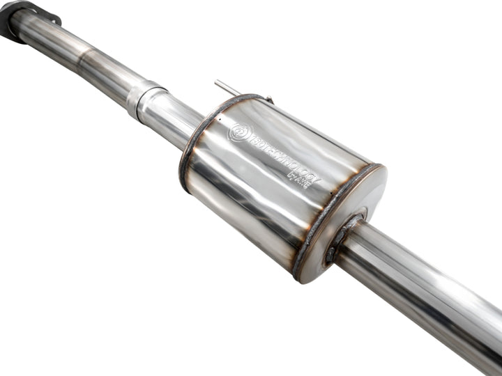 AWE 21-25 Ford F150 (14th Gen Reg Cab) Cat-Back Exhaust - 4.5in Dual Side Exit Chrome Tips - Bull Strap