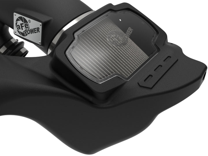 aFe POWER Momentum GT Pro Dry S Intake System 21-22 Ford F-150 V6-3.5L (tt) PowerBoost - Bull Strap