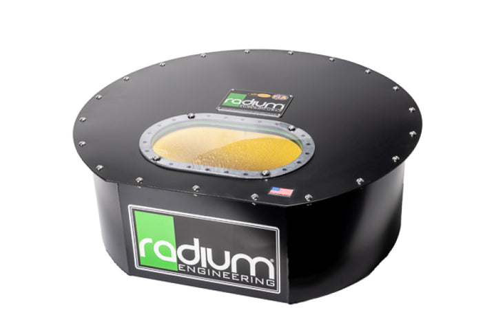 Radium Engineering R10.5A Fuel Cell - 10.5 Gallon - Spare Tire - Bull Strap