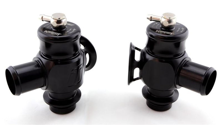Turbosmart BOV Kompact Dual Port - 2016 Cadillac ATS-V 3.6L TT - Bull Strap