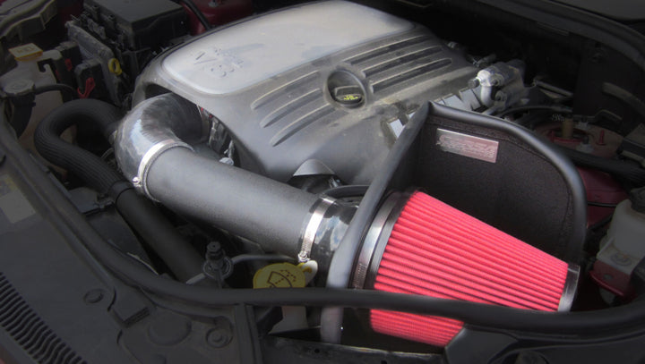 Corsa Apex 11-17 Jeep Grand Cherokee 5.7L DryTech 3D Metal Intake System - Bull Strap