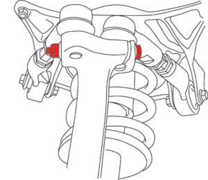 SPC Performance Pinch Bolt Kit Audi - Bull Strap