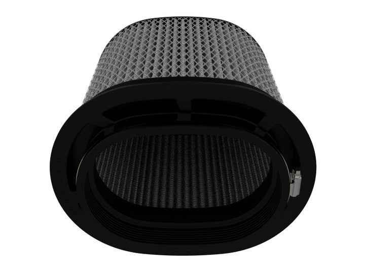 aFe MagnumFLOW HD Air Filters Pro Dry S Oval 7in X 4.75in F 9in X 7in T X 9H - Bull Strap