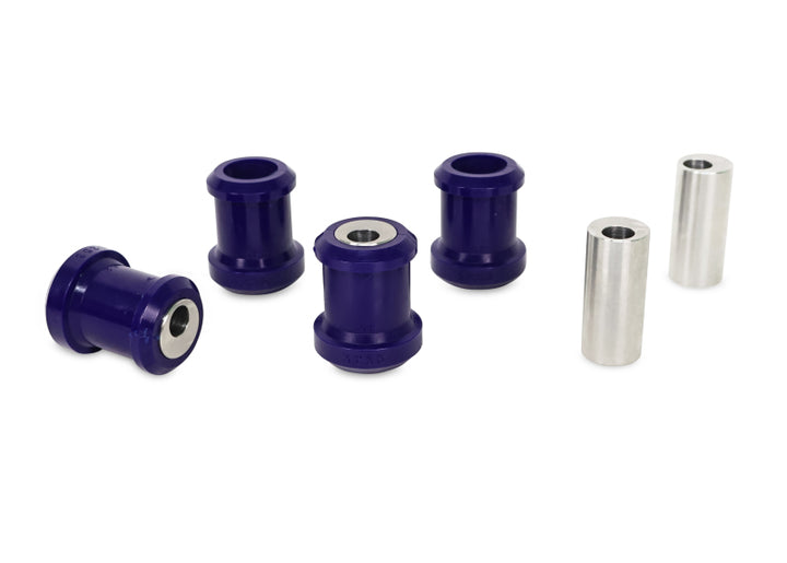 SuperPro 04-11 Mazda RX-8 Camber Adjustable Front UCA Inner Bushing Kit - Stainless Hardware - Bull Strap